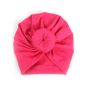 2019 Baby cotton blends Headband Soft Rabbit Bowknot Turban Hair Bands for Children Girls Elastic Headwrap Children Baby Turban