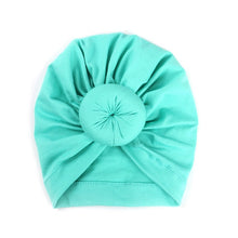 Load image into Gallery viewer, 2019 Baby cotton blends Headband Soft Rabbit Bowknot Turban Hair Bands for Children Girls Elastic Headwrap Children Baby Turban