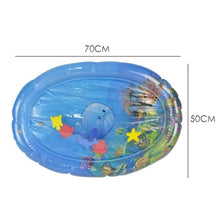 Load image into Gallery viewer, Inflatable Infants Tummy Time Activity Mat Baby Play Water Mat Toys for Kids Mat Summer Swimming Beach Pool Game Baby Gyms Mat