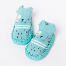 Load image into Gallery viewer, 0-1-3 Years Old Spring Autumn Winter Infant Funny Socks Baby Socks Non-slip Floor Socks Leather Sole Cartoon Cotton Baby Socks