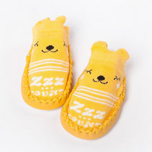 Load image into Gallery viewer, 0-1-3 Years Old Spring Autumn Winter Infant Funny Socks Baby Socks Non-slip Floor Socks Leather Sole Cartoon Cotton Baby Socks