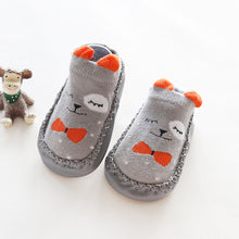 Load image into Gallery viewer, 0-1-3 Years Old Spring Autumn Winter Infant Funny Socks Baby Socks Non-slip Floor Socks Leather Sole Cartoon Cotton Baby Socks