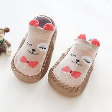 Load image into Gallery viewer, 0-1-3 Years Old Spring Autumn Winter Infant Funny Socks Baby Socks Non-slip Floor Socks Leather Sole Cartoon Cotton Baby Socks