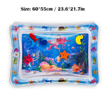 Load image into Gallery viewer, Inflatable Infants Tummy Time Activity Mat Baby Play Water Mat Toys for Kids Mat Summer Swimming Beach Pool Game Baby Gyms Mat